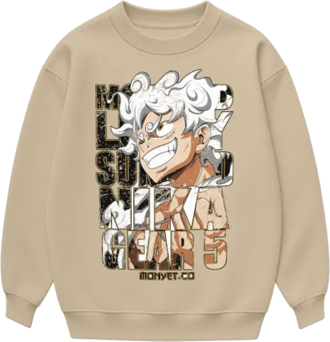 Sweat personnalisé One Piece Gear 5